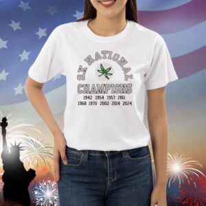 Leaf Ohio State Buckeyes 9X National Champions Shirt