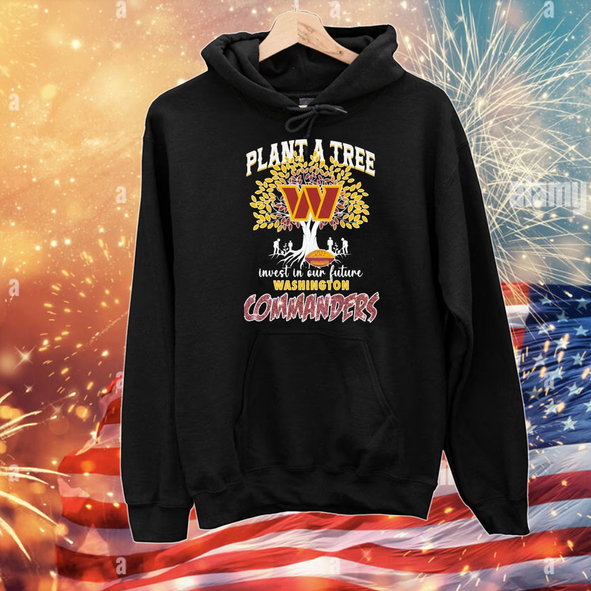 Official Washington Commanders Redskins Plant A Tree Invest In Our Future T-Shirt