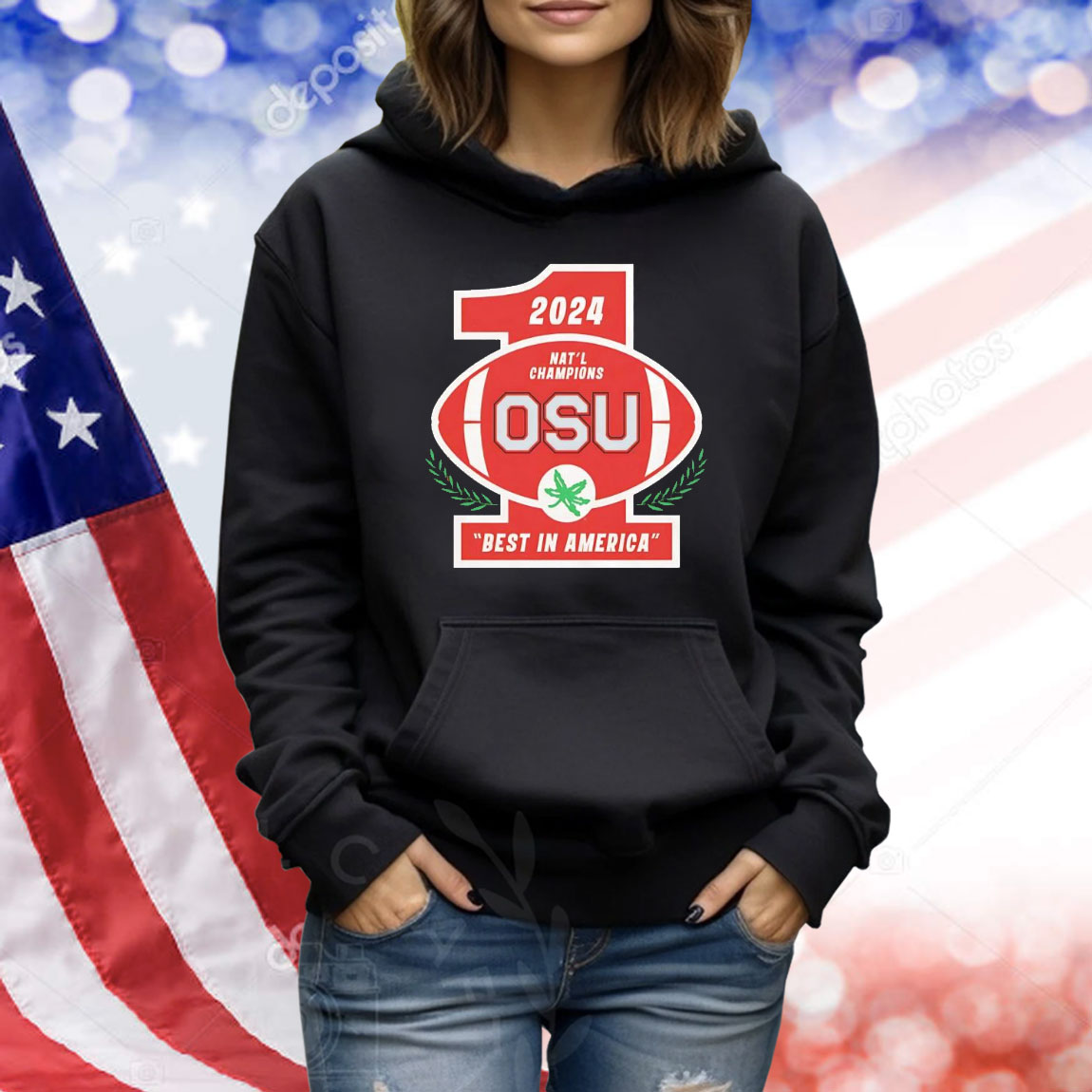 Ohio State Buckeyes Football 2024 best in America Championship Shirt