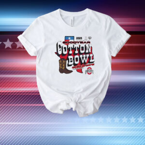 Ohio State Buckeyes Football Cotton Bowl Goodyear 2025 T-Shirt
