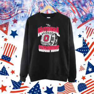 Ohio State Buckeyes OH National Champions Ring Shirt