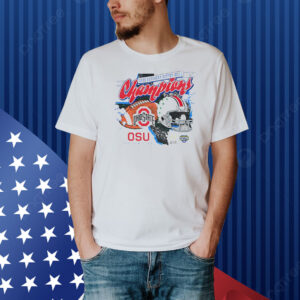 Ohio State Football Goodyear Cotton Bowl Champions 2025 Shirt