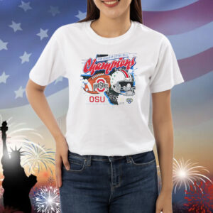 Ohio State Football Goodyear Cotton Bowl Champions 2025 Shirt
