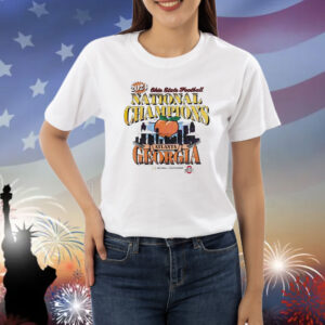 Ohio State Football National Champions Atlanta Georgia 2024 Shirt