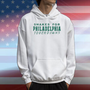 Paige Spiranac wearing shakes for Philadelphia touchdowns T-Shirt