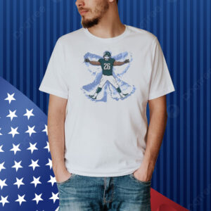 Philadelphia Eagles Philly Football Snow Angel Shirt