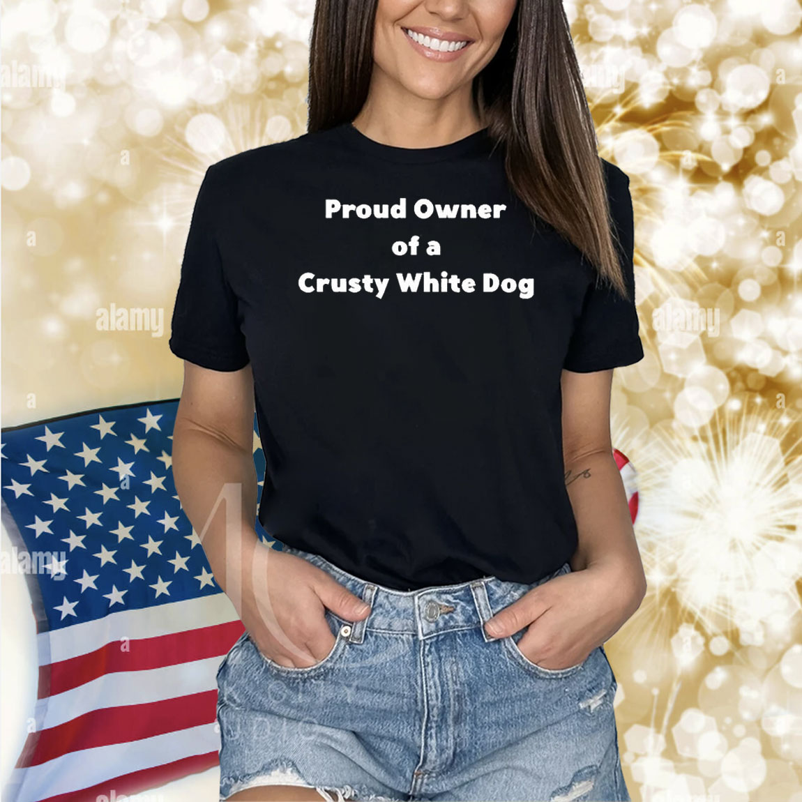 Proud Owner Of A Crusty White Dog Shirt