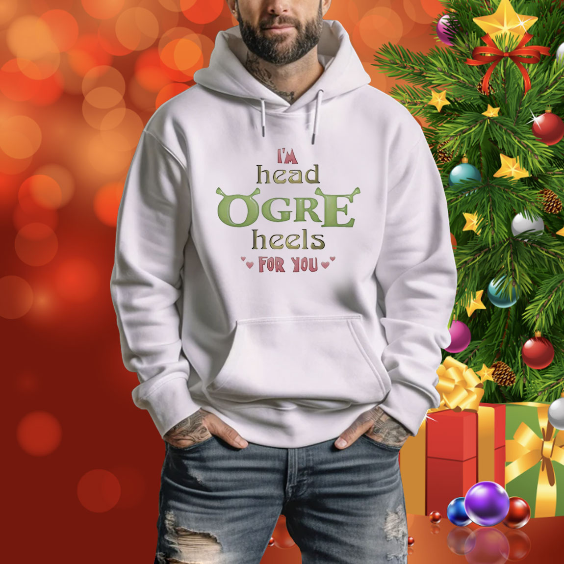 Shrek I’m head ogre heels for you Valentines Tee Shirt