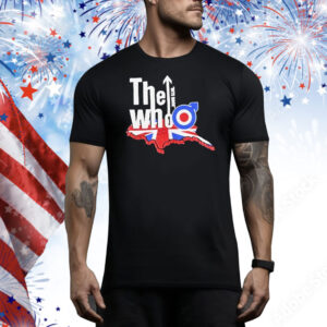 The Who Hits Back Union Jack Tee Shirt