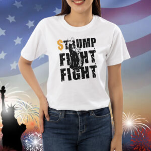 Trump fight fight coin meme Shirt