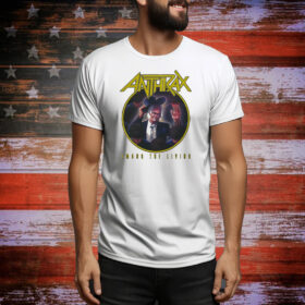 Anthrax Among The Living World Tour 1987 Tee Shirt