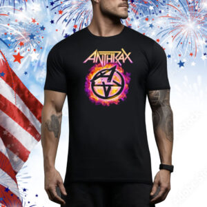Anthrax Flame Pentathrax Tee Shirt