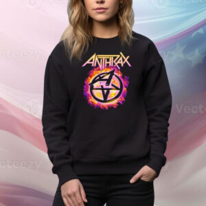 Anthrax Flame Pentathrax Tee Shirt