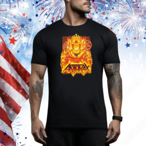 Anthrax Flames Tee Shirt