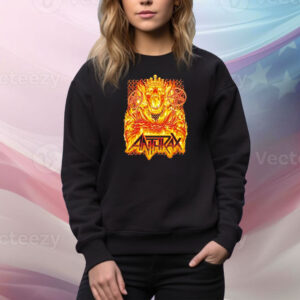 Anthrax Flames Tee Shirt