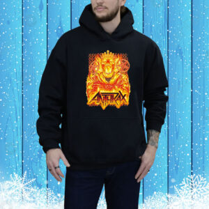 Anthrax Flames Tee Shirt