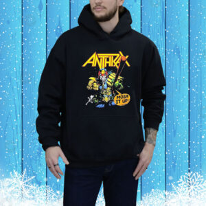 Anthrax I Am The Law Mosh It Up Muscle Tee Shirt