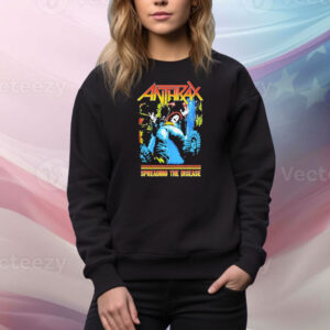 Anthrax Spreading The Disease Vintage Tee Shirt