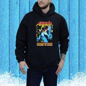 Anthrax Spreading The Disease Vintage Tee Shirt