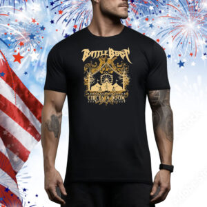 Battle Beast Circus Of Doom Dancing Skeletons Tee Shirt