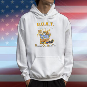 Cat GOAT Genuinely Over All of This T-Shirt