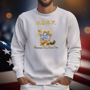 Cat GOAT Genuinely Over All of This T-Shirt