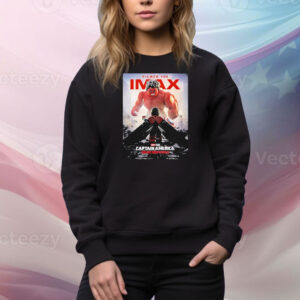 Check Out This Brick-Tacular Inspired By LEGO For Marvel Studios Captain America Brave New World 2025 Movie Tee Shirt