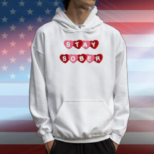 D’Aydrian Harding Stay Sober Candy Hearts Valentine T-Shirt