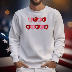 D’Aydrian Harding Stay Sober Candy Hearts Valentine T-Shirt