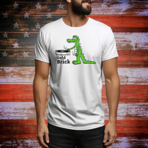 Gold Brick Gator Tee Shirt