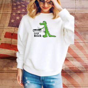 Gold Brick Gator Tee Shirt