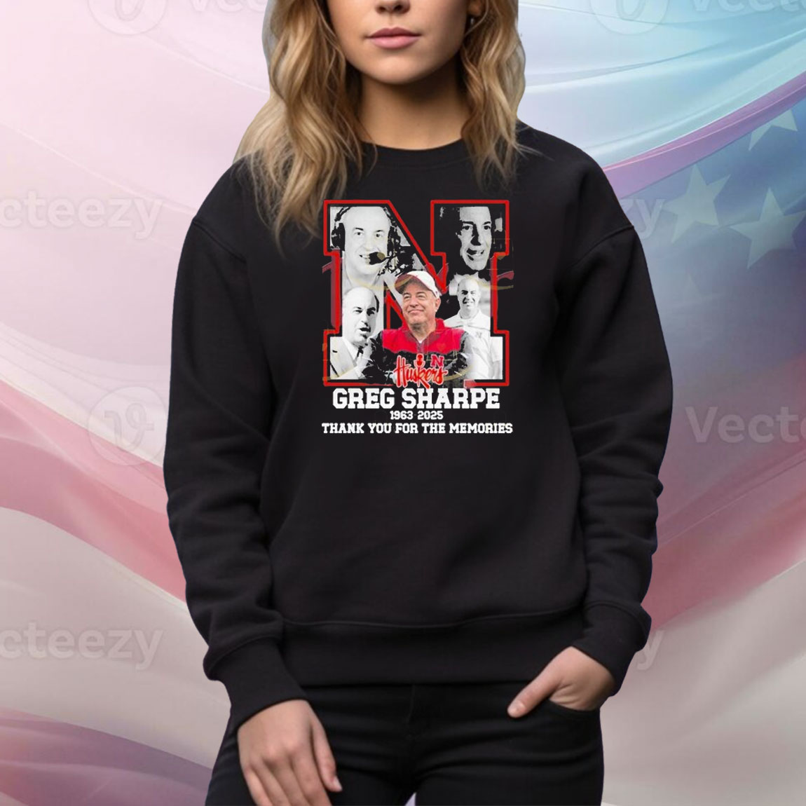 Greg Sharpe Nebraska Cornhuskers 1963-2025 Thank You For The Memories Tee Shirt