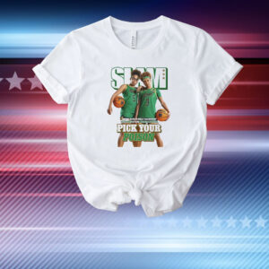 Hannah Hidalgo and Olivia Miles SLAM Notre Dame’s Bull pick your poison graphic T-Shirt