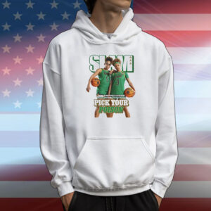 Hannah Hidalgo and Olivia Miles SLAM Notre Dame’s Bull pick your poison graphic T-Shirt