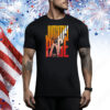 Jimmy Page Zoso Fire Double Neck Tee Shirt