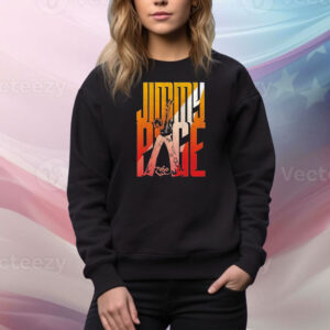 Jimmy Page Zoso Fire Double Neck Tee Shirt