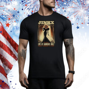 Jinkx Monsoon Carnegie Hall Show 2025 New York, NY Tee Shirt