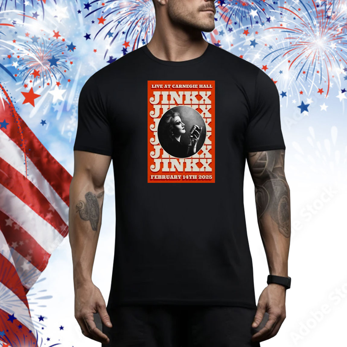 Jinkx Monsoon Live At Carnegie Hall February 14TH 2025 Tee Shirt