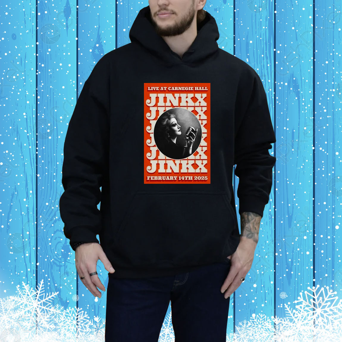 Jinkx Monsoon Live At Carnegie Hall February 14TH 2025 Tee Shirt