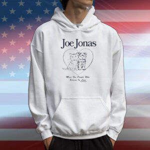 Joe Jonas Animal Friends Music For People Who Believe In Love Heart T-Shirt