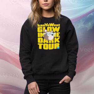 Kanye West Glow In The Dark Tour Bear Tee Shirt