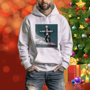 Larry Surfing Almost Shabbat Tee Shirt