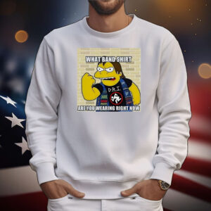 Nelson Muntz what band shirt are you wearing right now T-Shirt