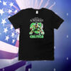 Never Underestimate A Nurse Who Understands Basketball And Loves Boston Celtics Mascot Diamond Heart T-Shirt