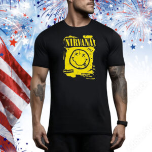 Nirvana Come As U Are Smells Like Teen Spirit Smiley 1987 Tee Shirt