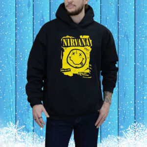 Nirvana Come As U Are Smells Like Teen Spirit Smiley 1987 Tee Shirt