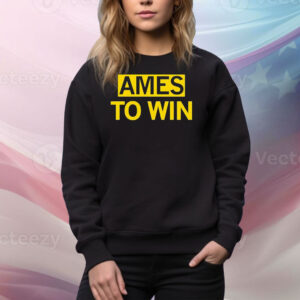 Official Ames To Win Tee Shirt