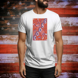 Official Goose February 15 2025 GLC Live at 20 Monroe in Grand Rapids, MI Show Cat Tee Shirt