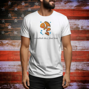 Official Halal Family Inshallah They Find Him Fish Tee Shirt