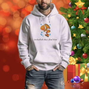 Official Halal Family Inshallah They Find Him Fish Tee Shirt